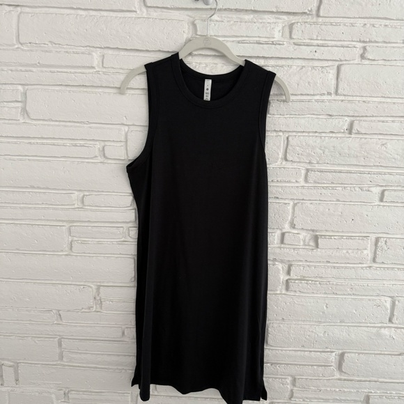 NWOT Lululemon Classic Fit Cotton Dress Black - Size 8 - Picture 5 of 8